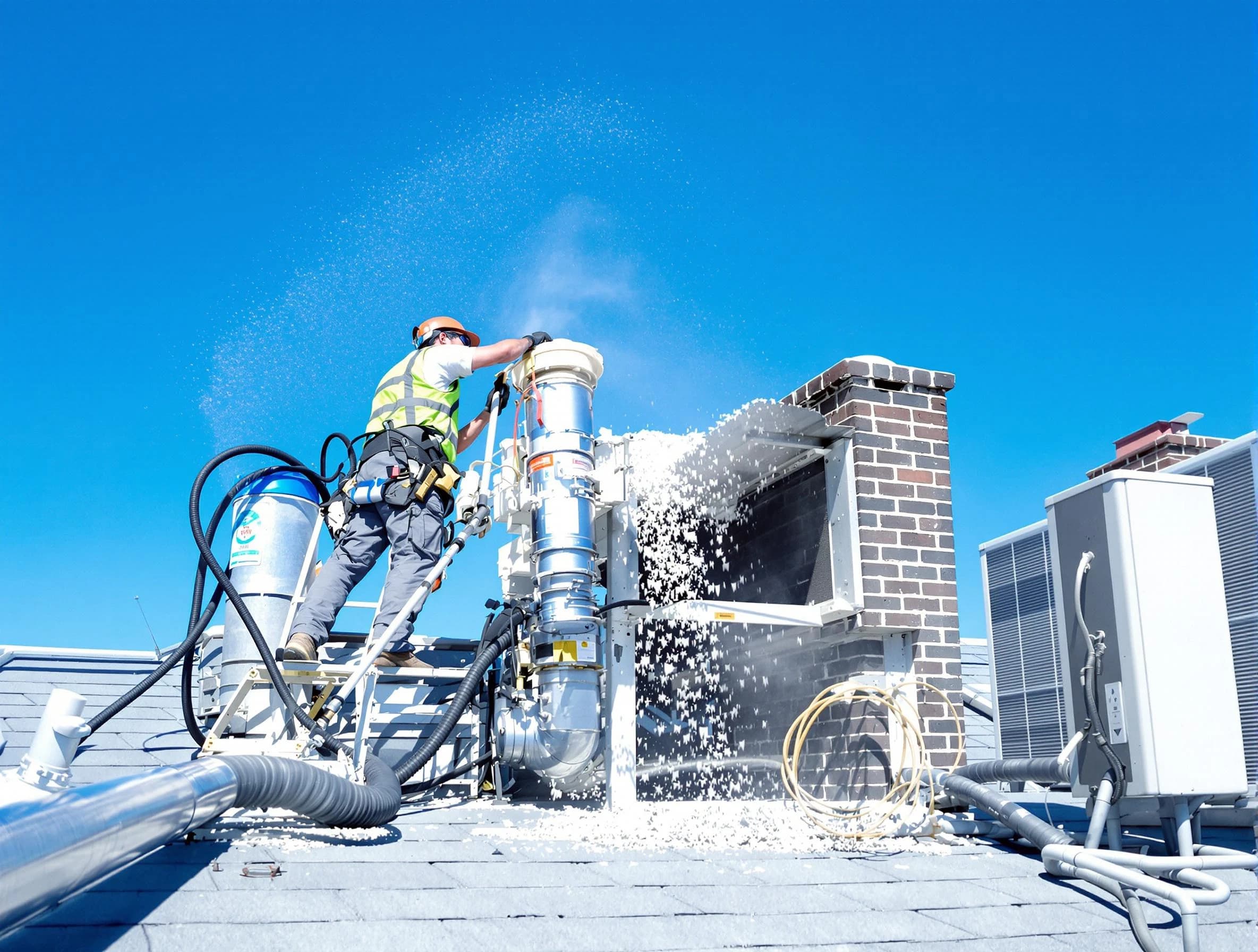 Expert roof dryer vent cleaning by Fontana Dryer Vent Cleaning in Fontana