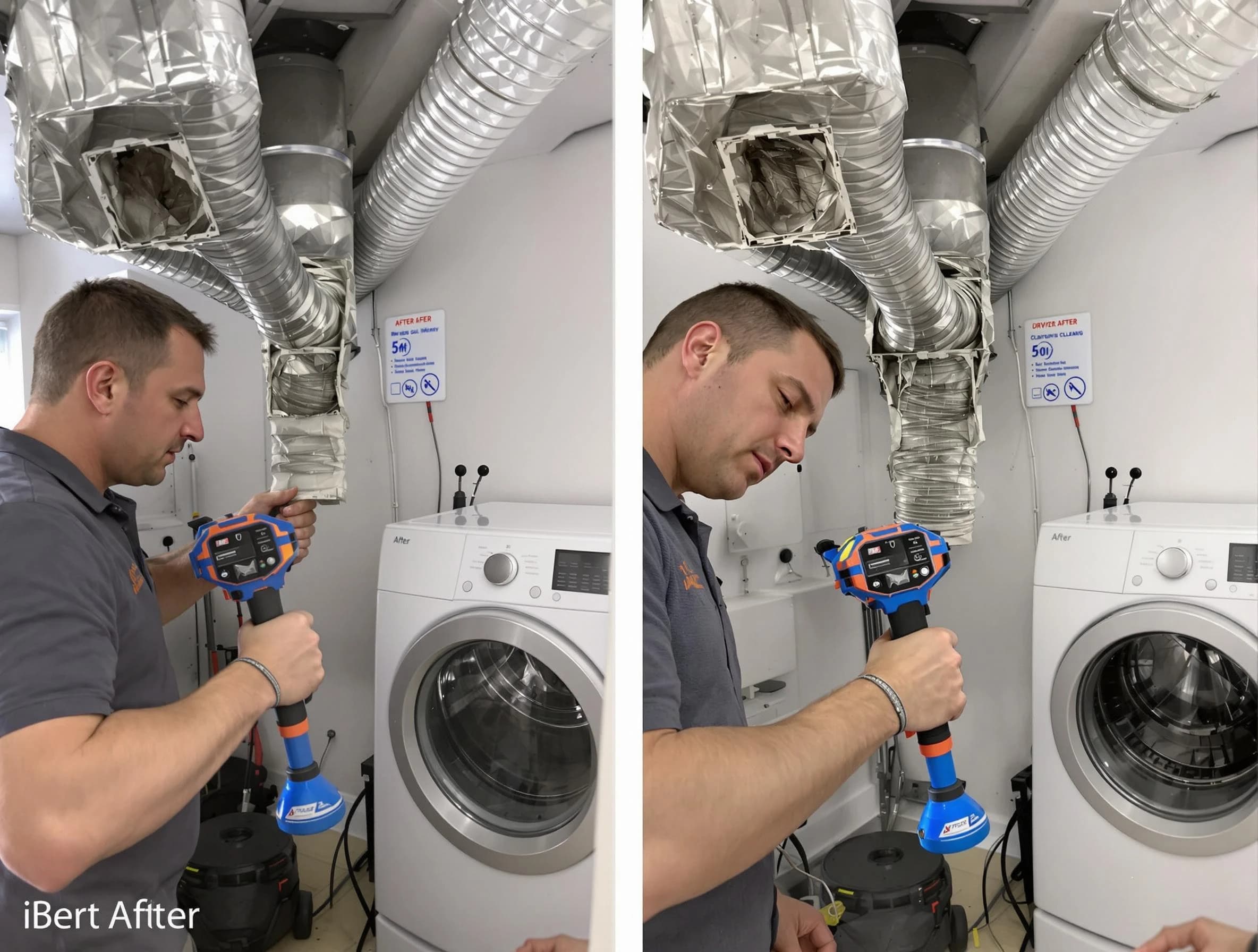 Professional clogged vent cleaning by Fontana Dryer Vent Cleaning in Fontana