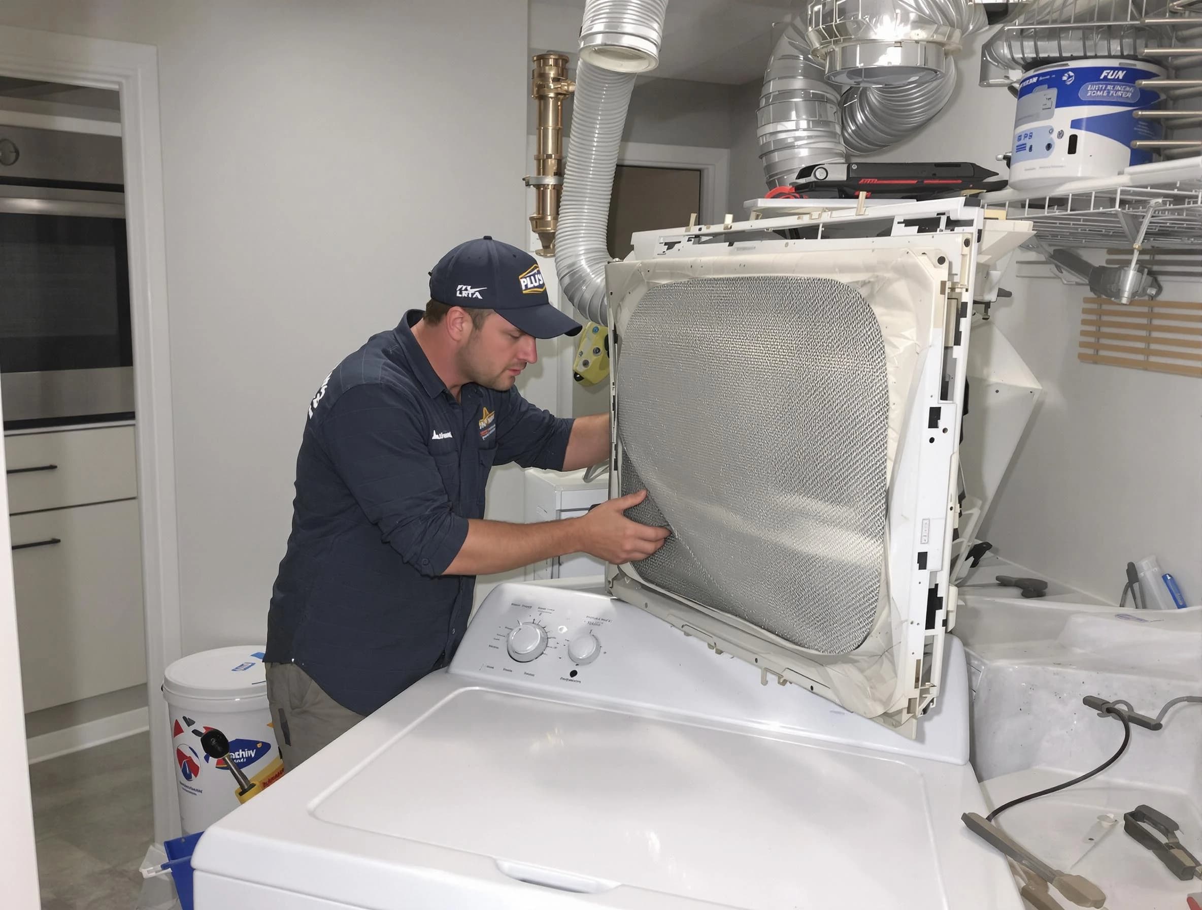 Expert vent cover replacement by Fontana Dryer Vent Cleaning in Fontana