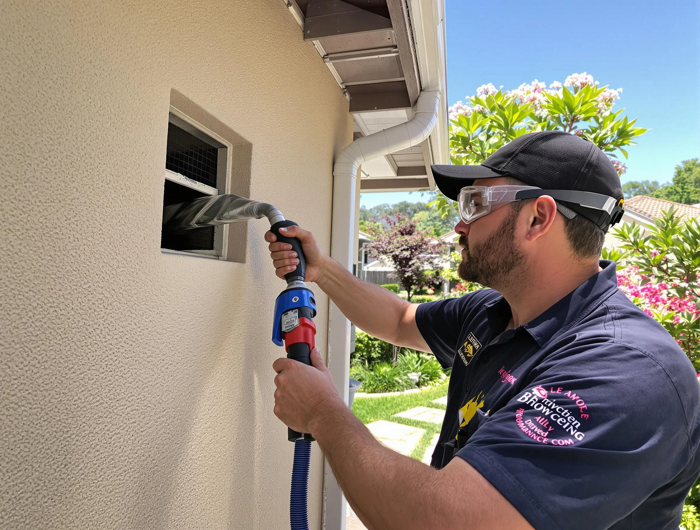 Professional dryer vent cleaning by Fontana Dryer Vent Cleaning in Fontana