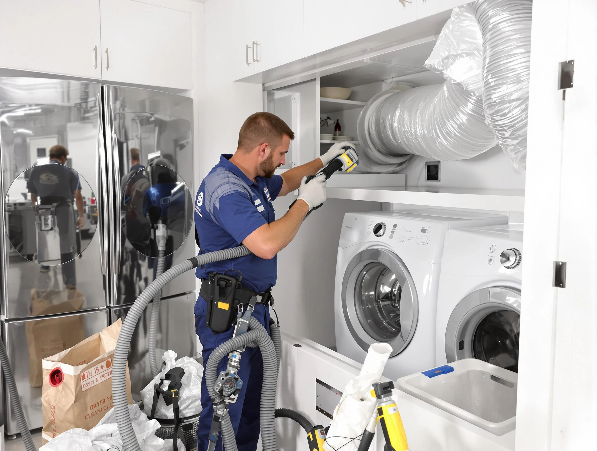 Professional duct cleaning by Fontana Dryer Vent Cleaning in Fontana